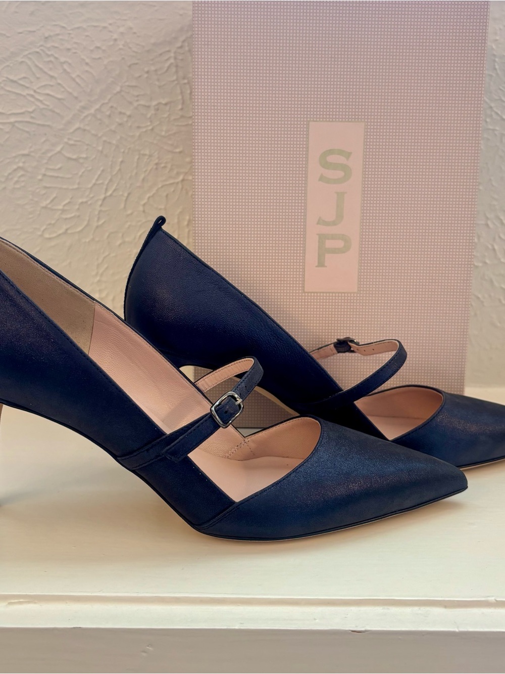 SJP by Sarah Jessica Parker Nappa Blue Nirvana Pumps